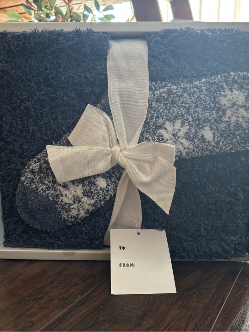 Cozy Plush Throw Blanket - Charcoal Gray by